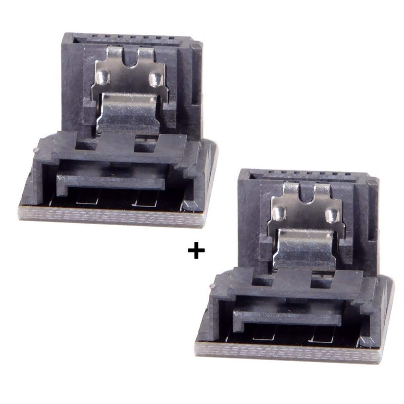xiwai SATA 7Pin Female to 7pin Male 90 Degree Angled Adapter Mainboard Motherboard for Desktops SSD HDD - Image 3